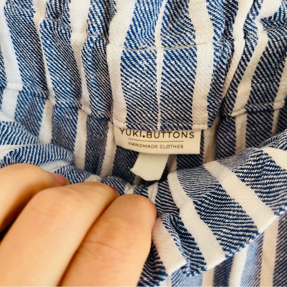 Small batch top and shorts linen handmade like new condition - Picture 10 of 15